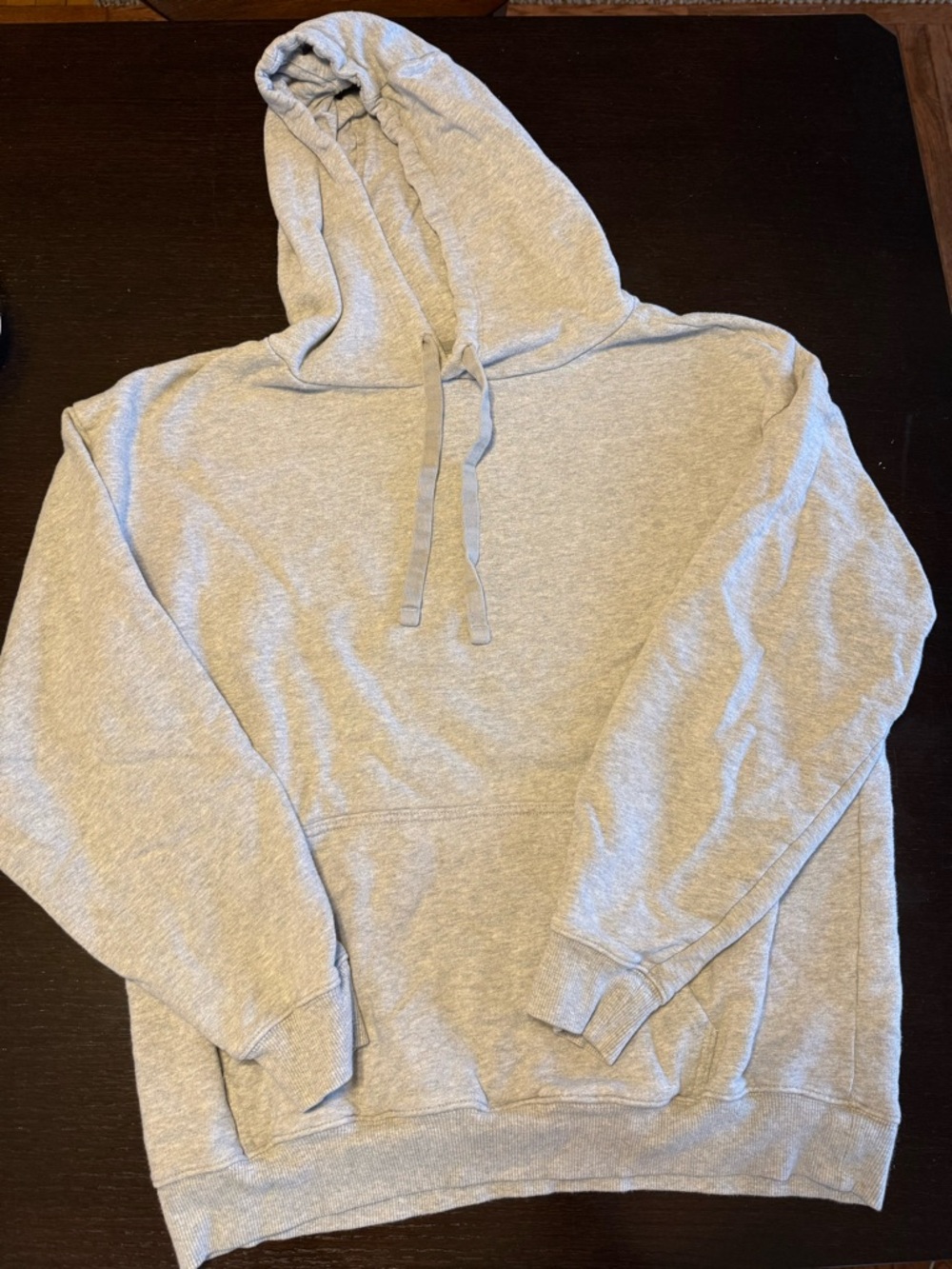 Aerie Light Gray Women’s Hoodie Pullover - Picture 3 of 6